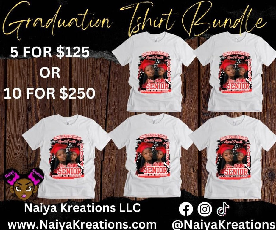 Graduation Tshirt Bundle