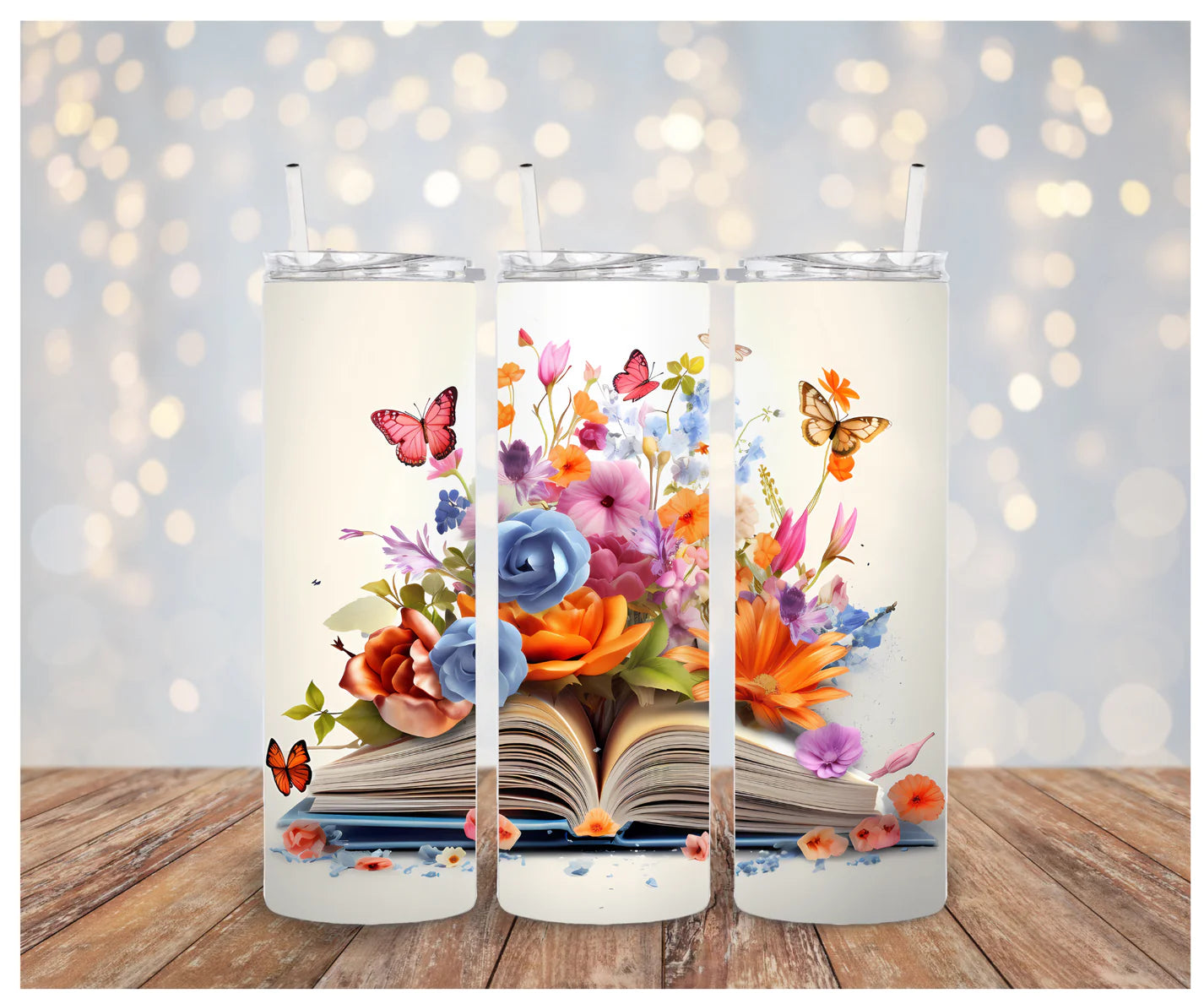 3D Floral Book