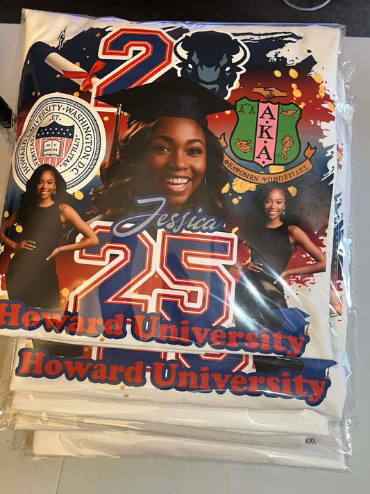 Adult DTF/Vinyl Center Print Shirts