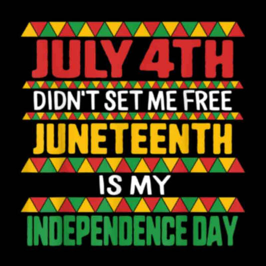 July 4th Didn't set me free