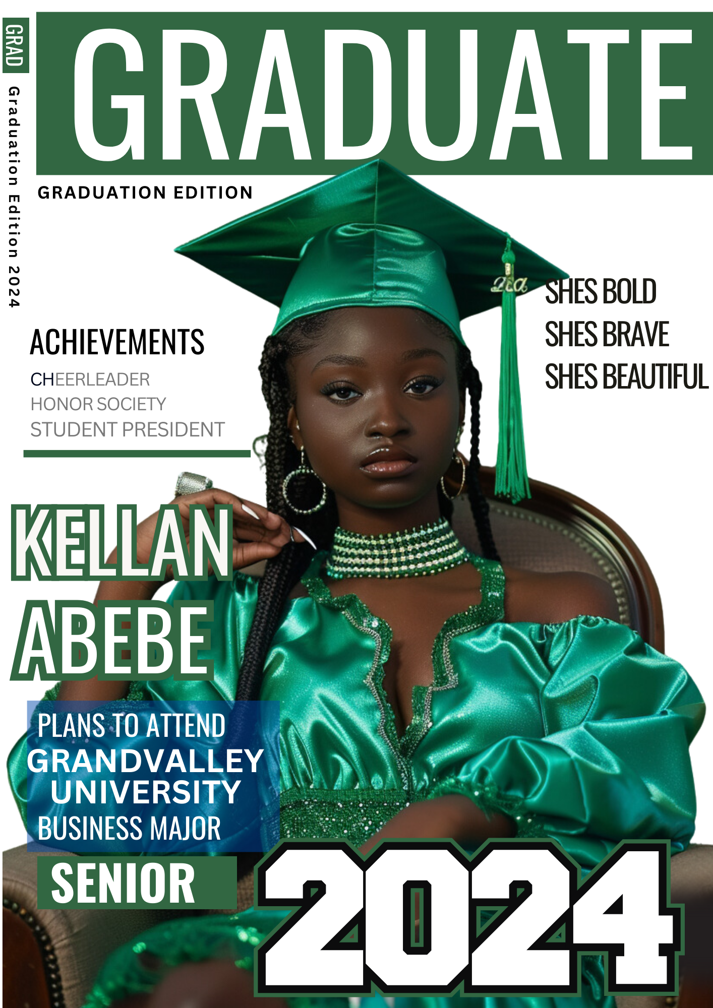 Graduation Magazine Cover