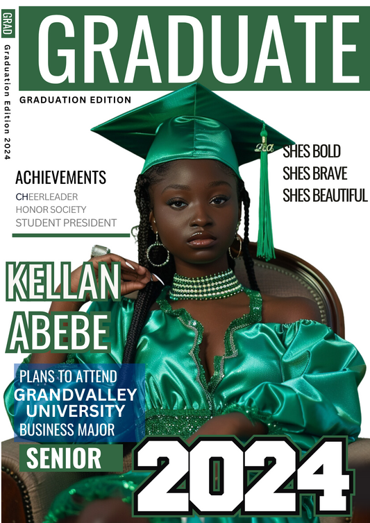 Graduation Magazine Cover