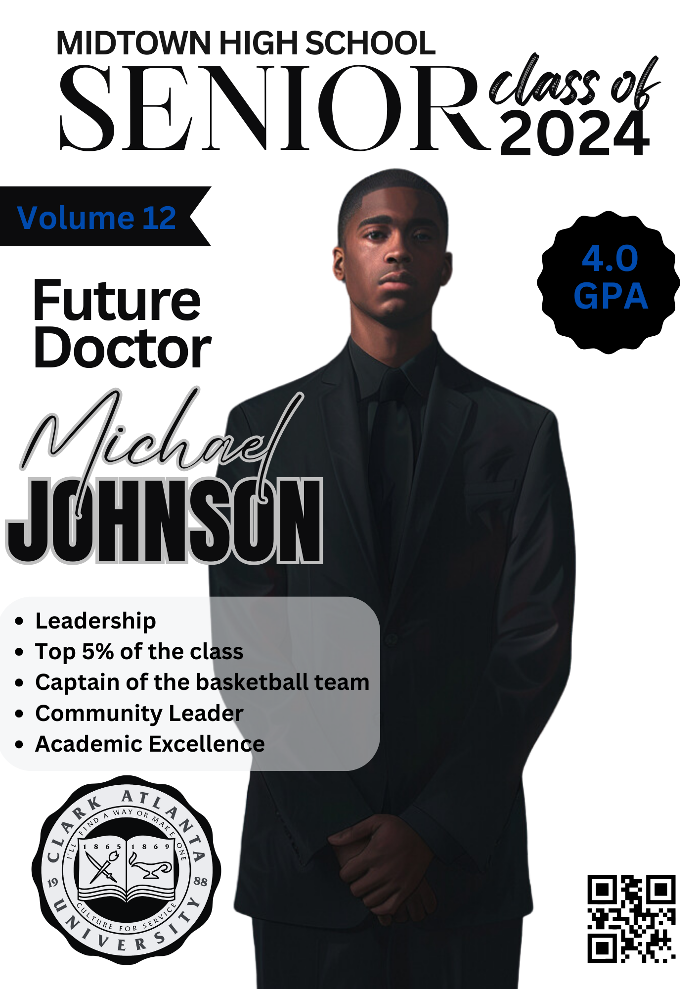 Graduation Magazine Cover