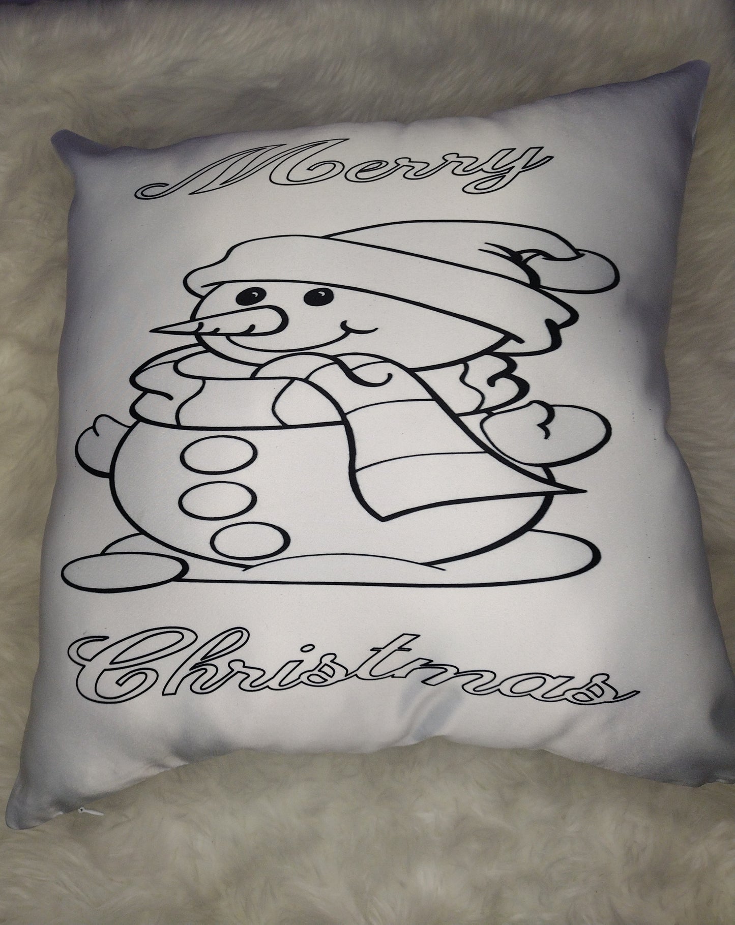 Coloring Book Pillow